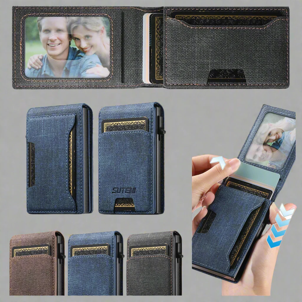 QuickCard – Pop-Up Card Magnetic Closure Durable & Slim Lightweight Wallet - Image 25