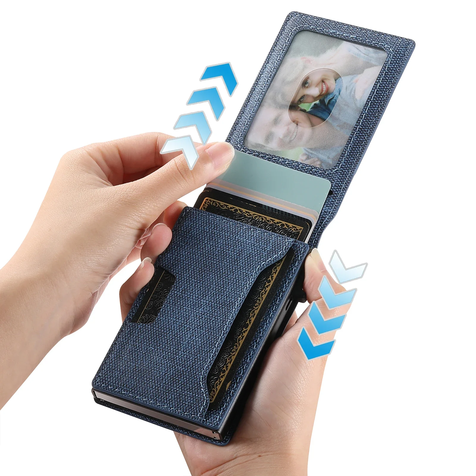QuickCard – Pop-Up Card Magnetic Closure Durable & Slim Lightweight Wallet - Image 4