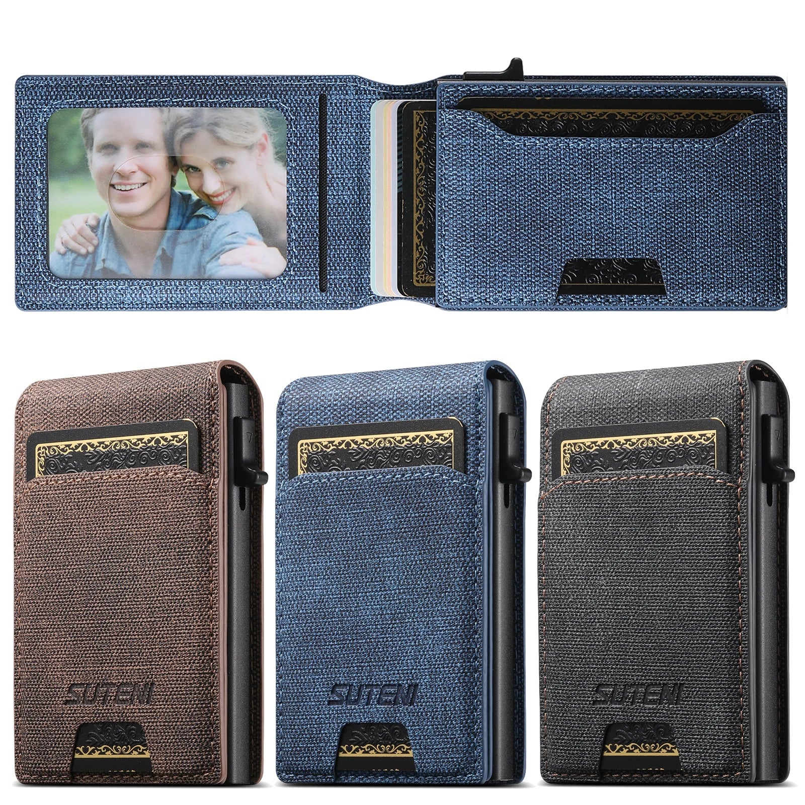 QuickCard – Pop-Up Card Magnetic Closure Durable & Slim Lightweight Wallet - Image 5