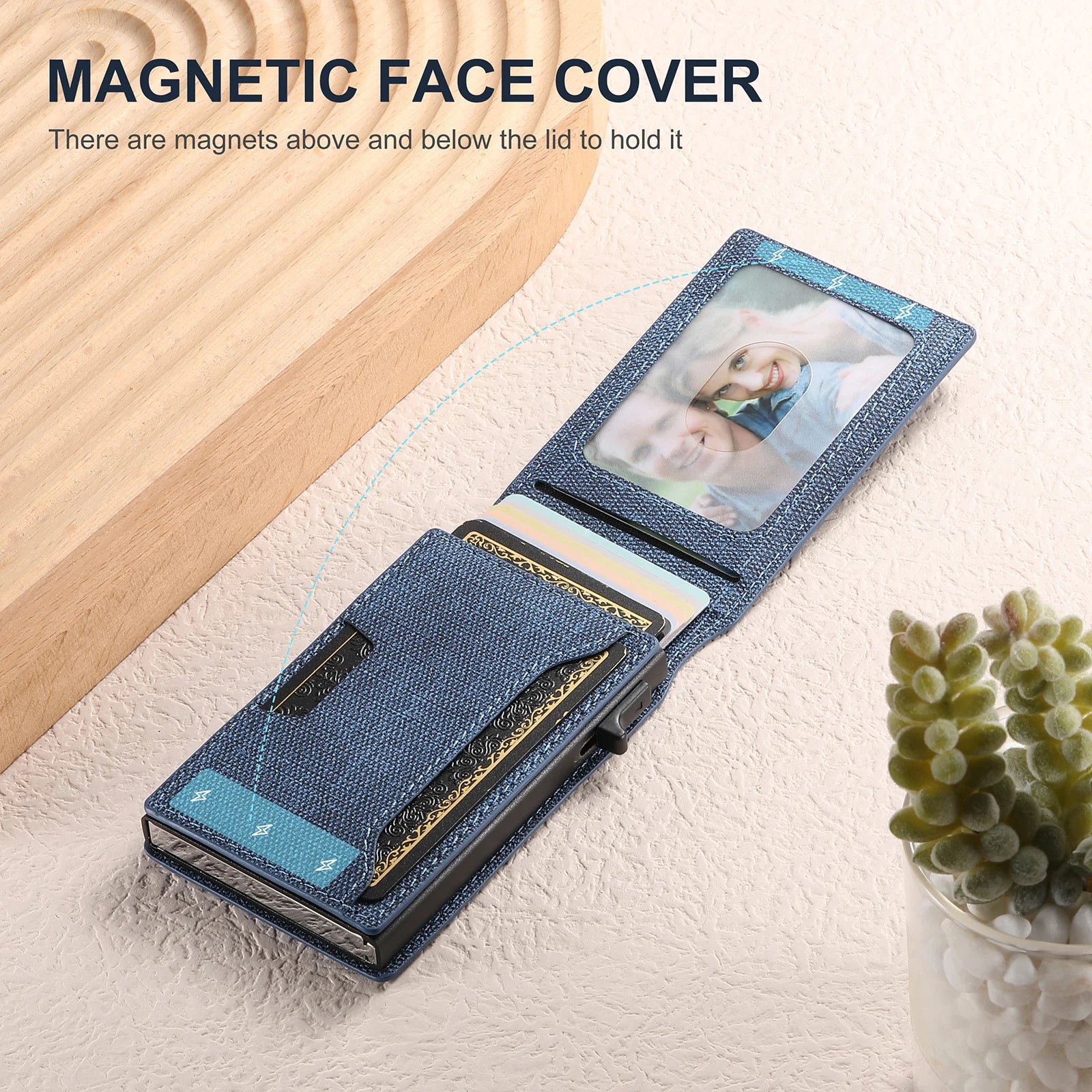 QuickCard – Pop-Up Card Magnetic Closure Durable & Slim Lightweight Wallet - Image 6