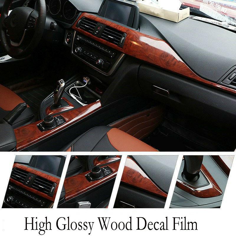 Self Adhesive Car Interior Wood Grain PVC Sticker - Image 25