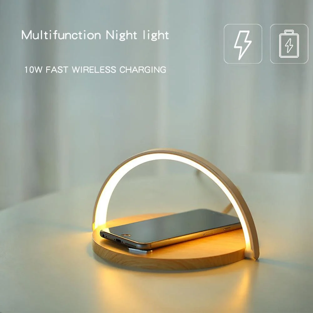 Qi-Light™ 10W Wireless Qi Fast Charging Table Lamp - Image 3