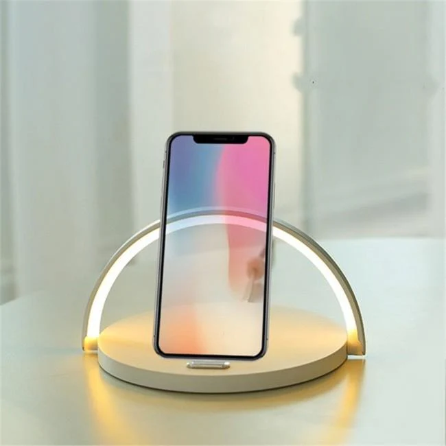 Qi-Light™ 10W Wireless Qi Fast Charging Table Lamp - Image 7