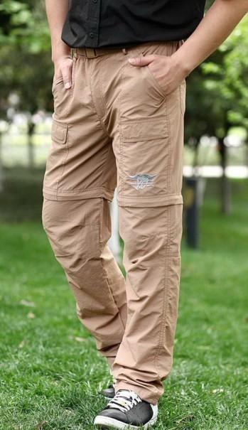 Quick Dry Detachable Cargo Pants + Belt - Image 3