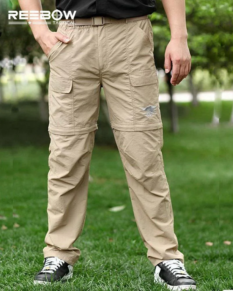 Quick Dry Detachable Cargo Pants + Belt - Image 9