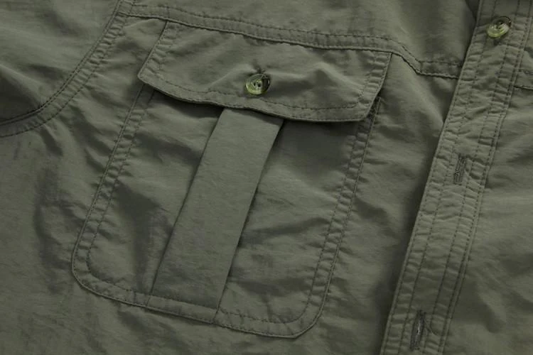 Quick Drying Removable Sleeves Outdoor Shirt - Image 10