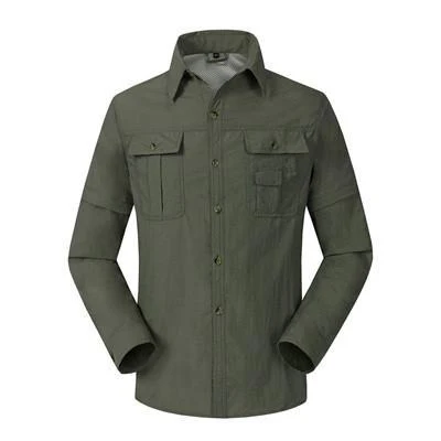 Quick Drying Removable Sleeves Outdoor Shirt - Image 8