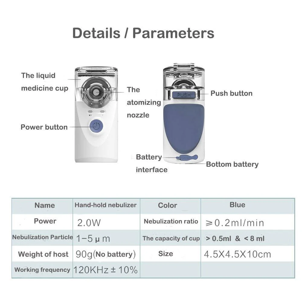 Quick-Relief Portable Ultrasonic Nebulizer - Image 8