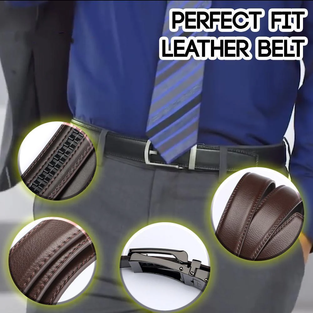 QUICKCLICK™ NO HOLES PERFECT FITTING LEATHER BELT - Image 7