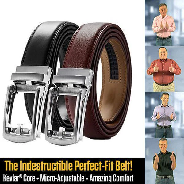 QUICKCLICK™ NO HOLES PERFECT FITTING LEATHER BELT - Image 8