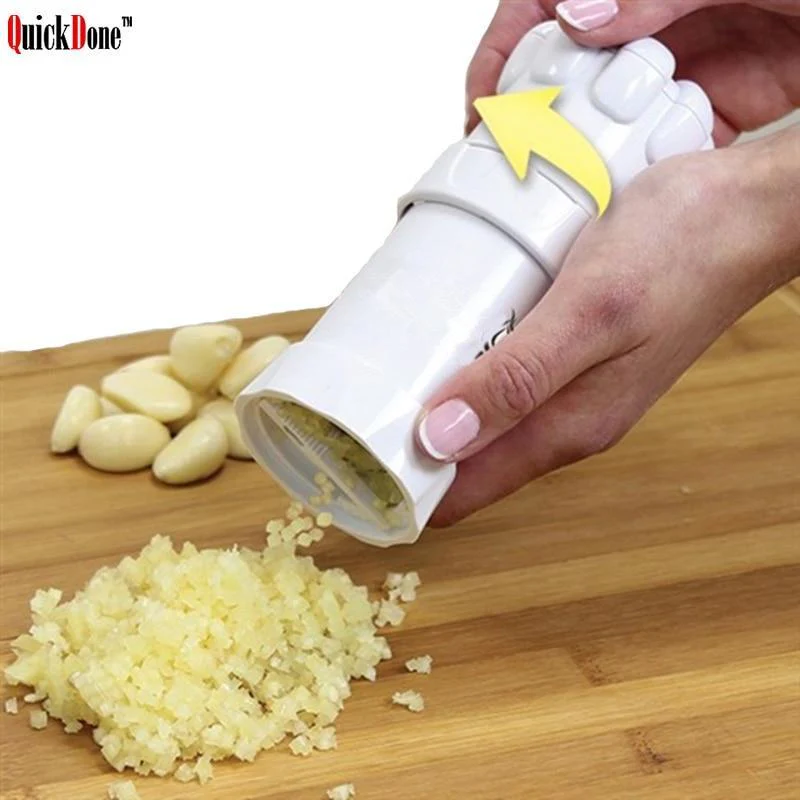 QuickDone™ Simple Twist-Top Garlic Mincer