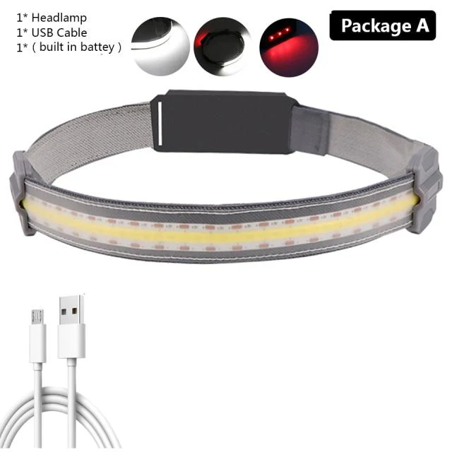 Ultra-Bright Rechargeable STRIP LED Head Light - Image 3