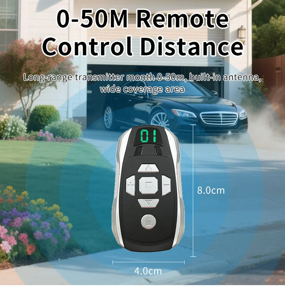 GateMaster 20-Channel Rechargeable 300–915MHz Frequency Smart Remote Duplicator - Image 18