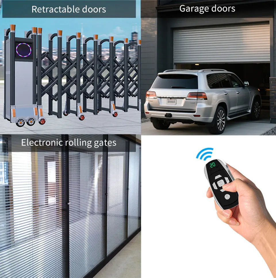 GateMaster 20-Channel Rechargeable 300–915MHz Frequency Smart Remote Duplicator - Image 21