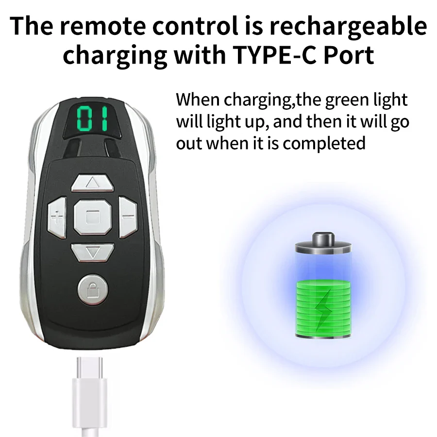 GateMaster 20-Channel Rechargeable 300–915MHz Frequency Smart Remote Duplicator - Image 3