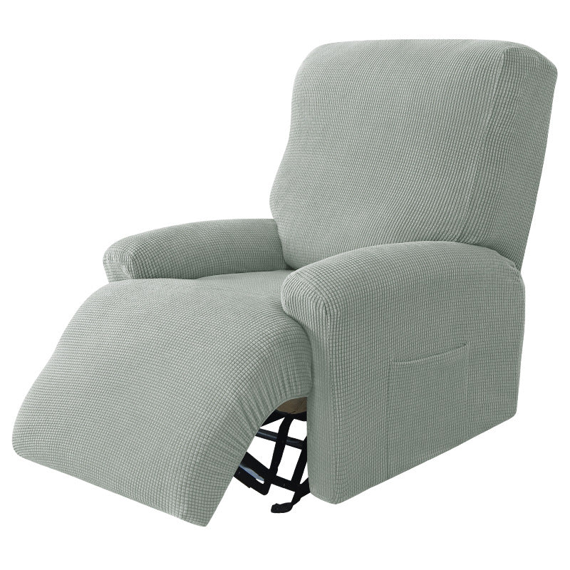 Split Design Recliner Chair Stretchy Cover - Image 14