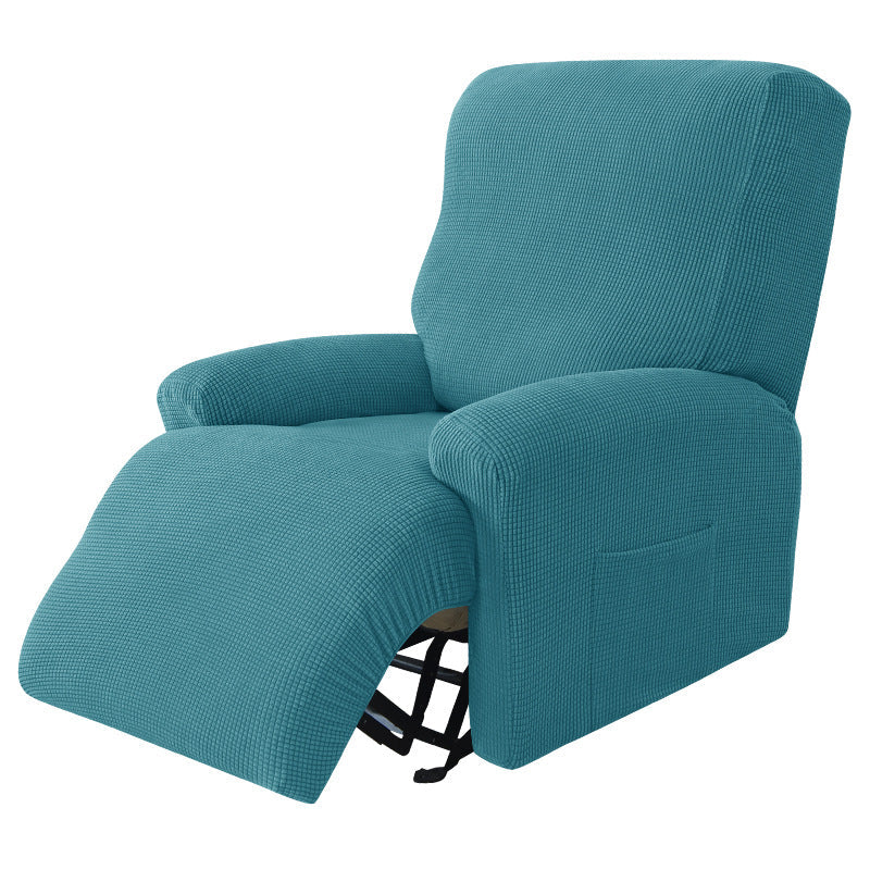 Split Design Recliner Chair Stretchy Cover - Image 23