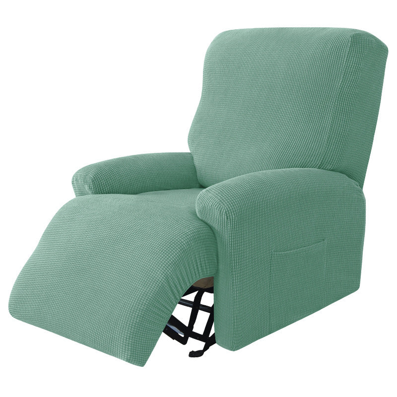 Split Design Recliner Chair Stretchy Cover - Image 25