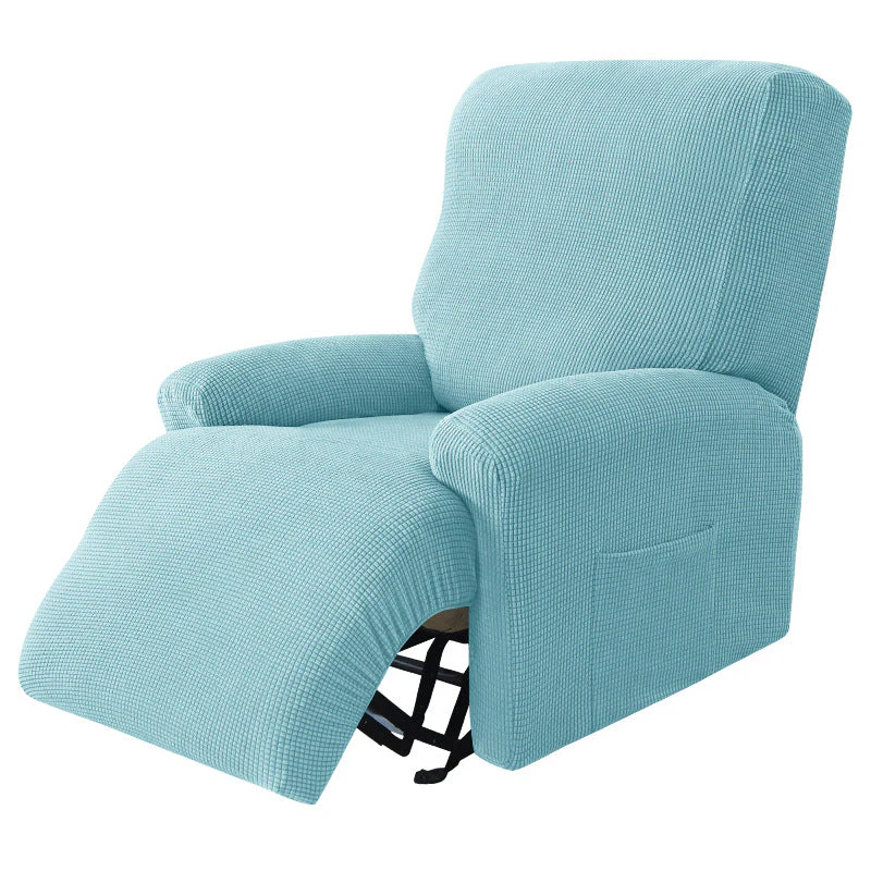 Split Design Recliner Chair Stretchy Cover - Image 3