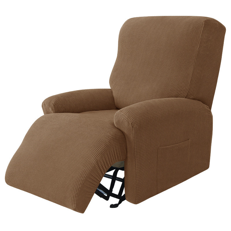 Split Design Recliner Chair Stretchy Cover - Image 34