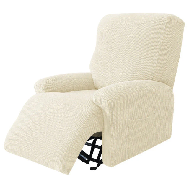 Split Design Recliner Chair Stretchy Cover - Image 6