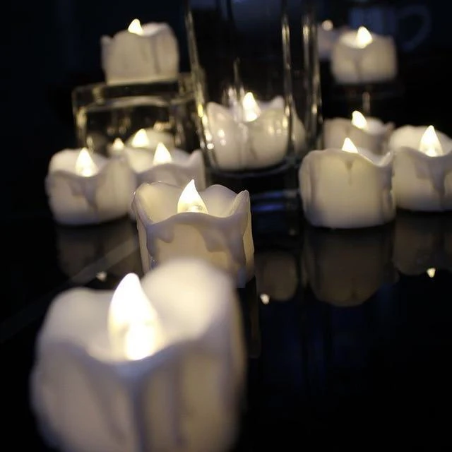 Remote Tea light Candles 12 Pieces Set - Image 3