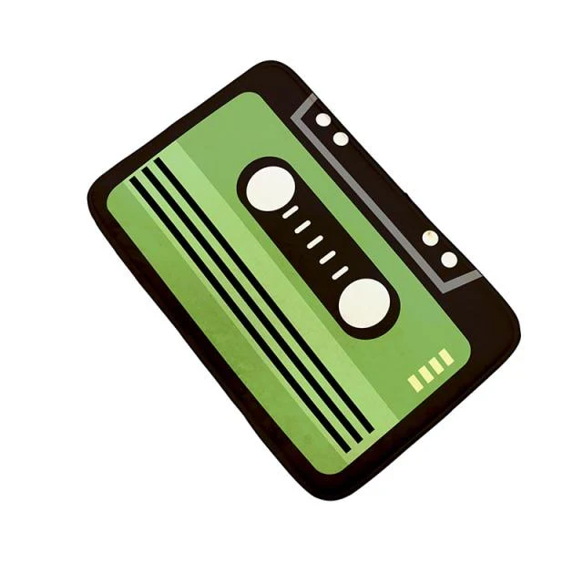 Retro Cassette Music Tape Floor Mat - Image 12