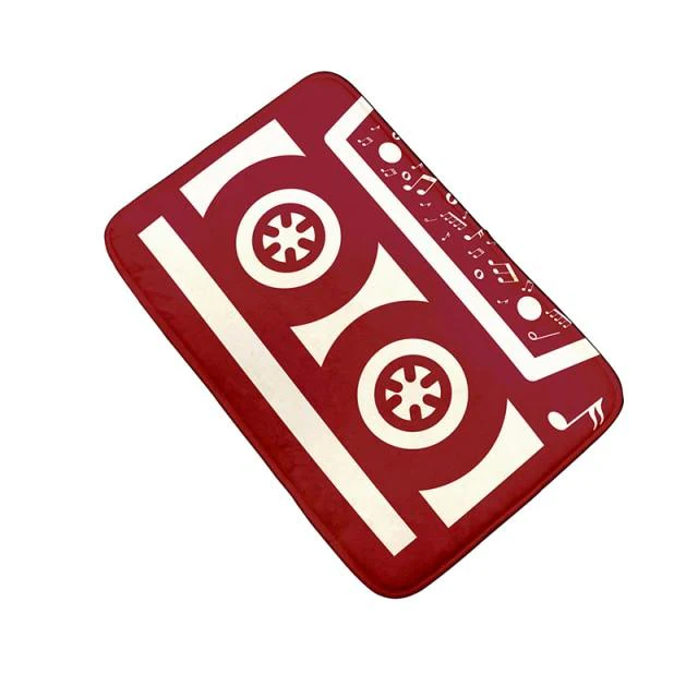 Retro Cassette Music Tape Floor Mat - Image 14