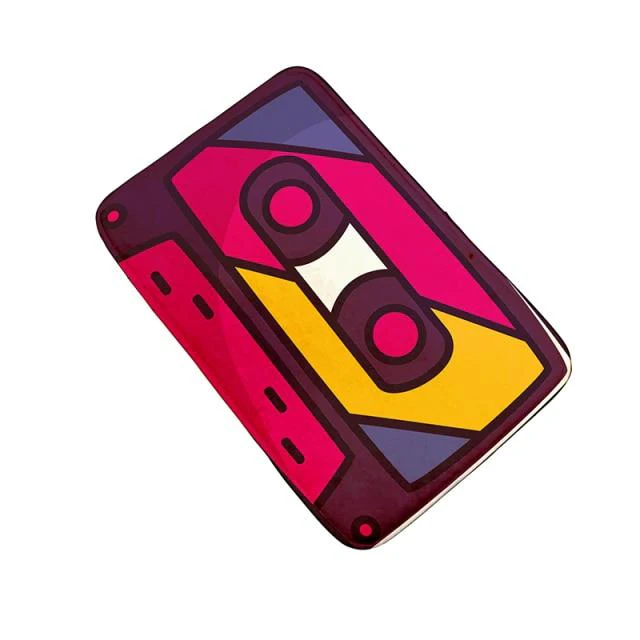 Retro Cassette Music Tape Floor Mat - Image 4