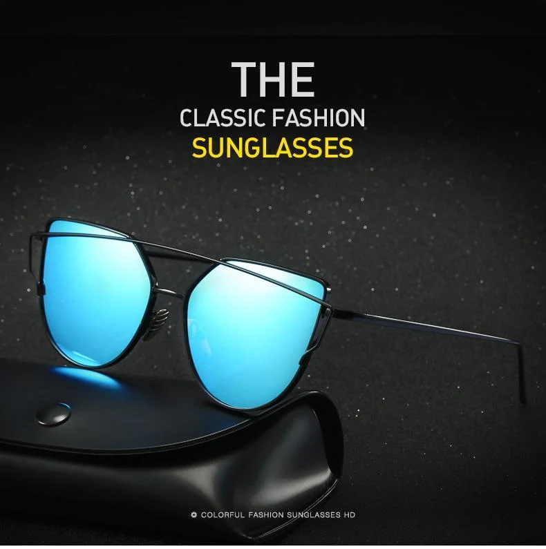 Retro Cat-Eye Women's Sunglasses - Image 19