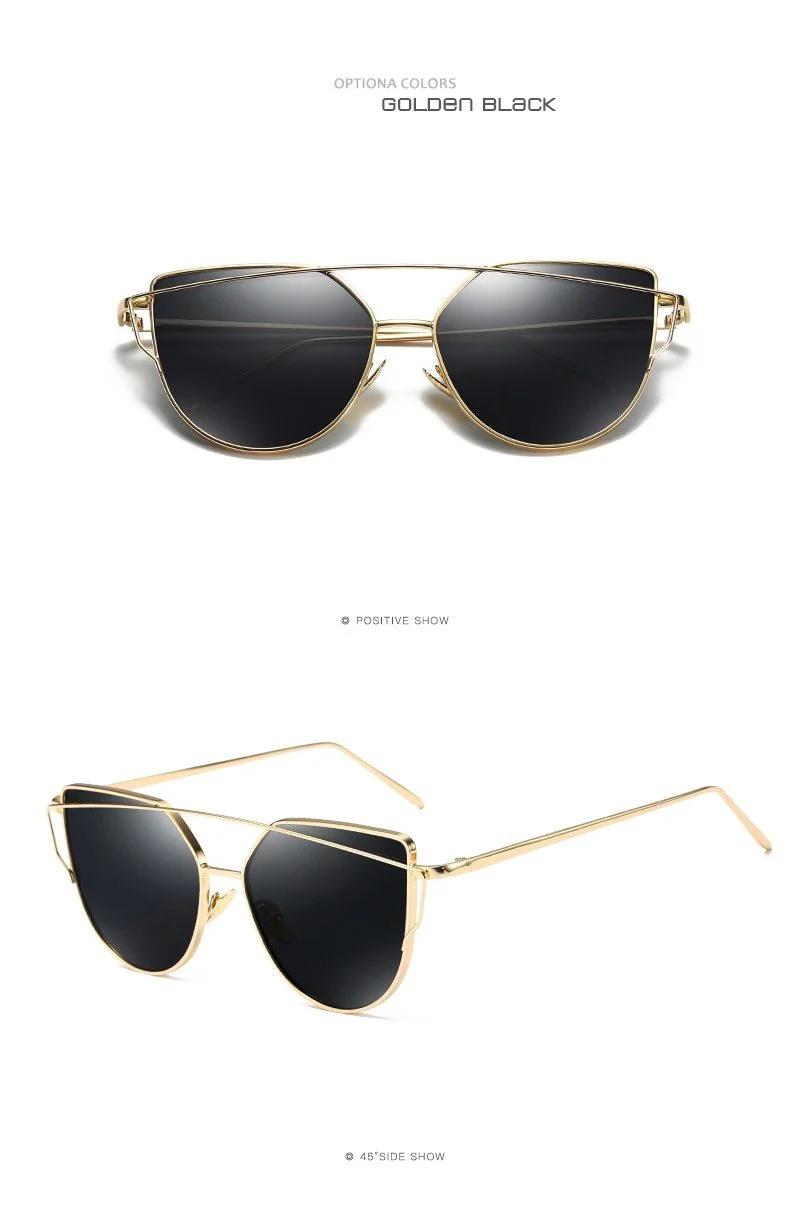 Retro Cat-Eye Women's Sunglasses - Image 22