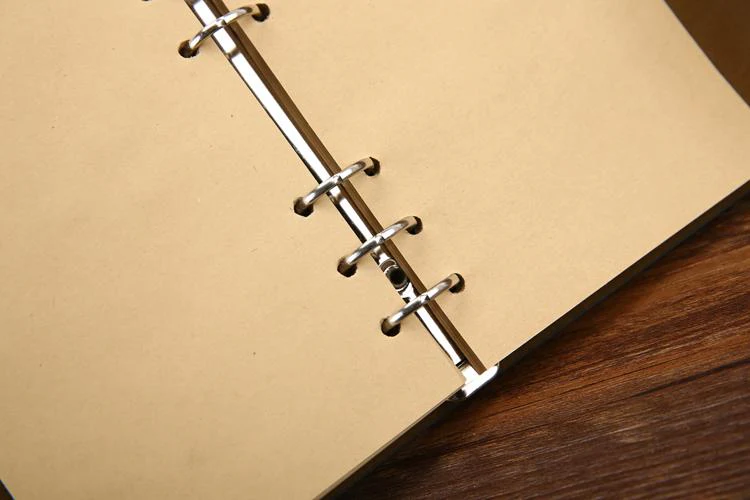 Medieval Style Spiral PU Leather Journal - Image 4