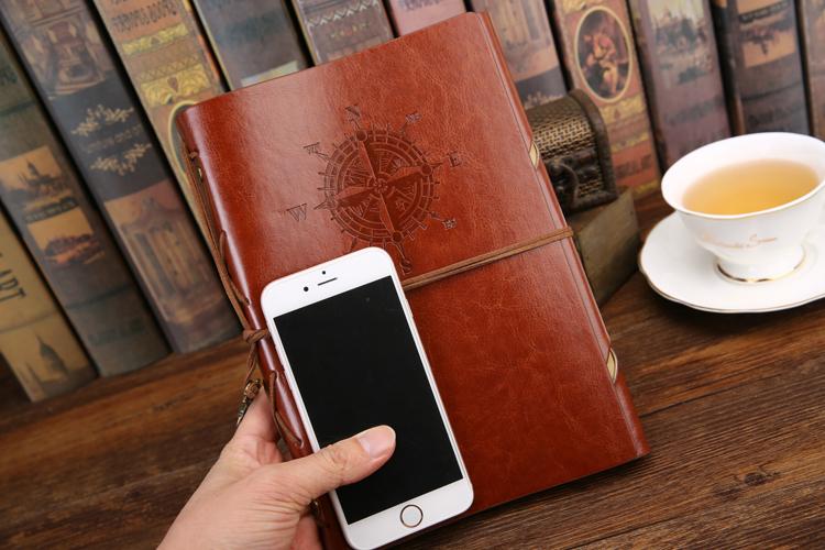 Medieval Style Spiral PU Leather Journal - Image 7