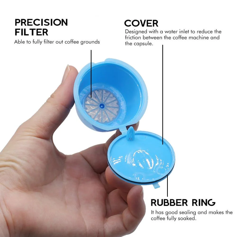 Universal Reusable Coffee Capsule Pods (6pcs) - Image 5