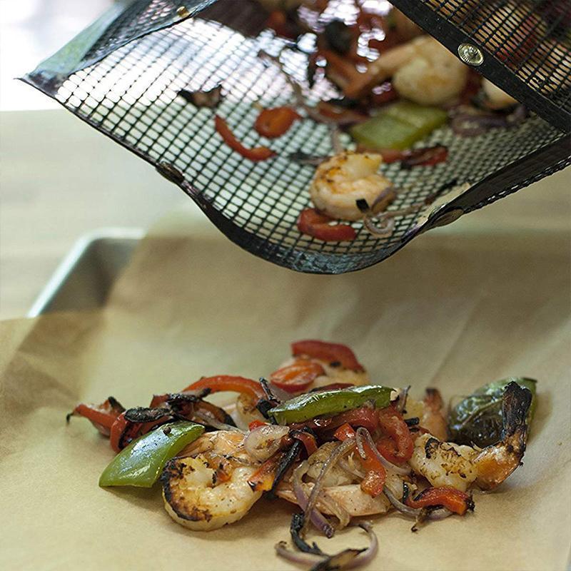 TastyGrill™ Reusable Non-Stick BBQ Mesh Grill Bags - Image 3