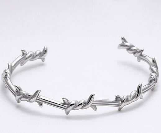 REX-   Twist thorns Cuff  Bracelet - Image 2