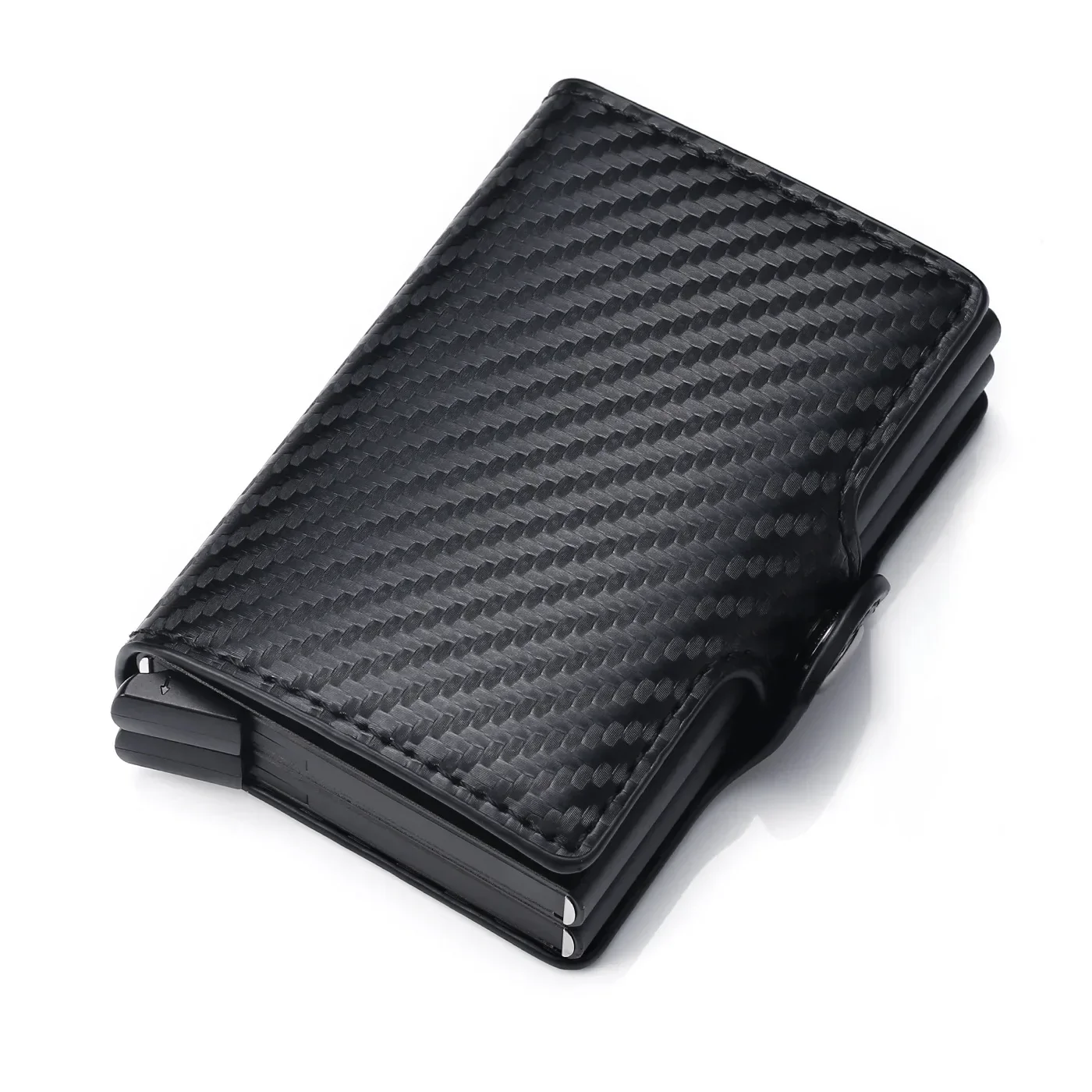 DoubleDeck 14 Cards Quick Pop-Up Access RFID Protection Mini Wallet - Image 27