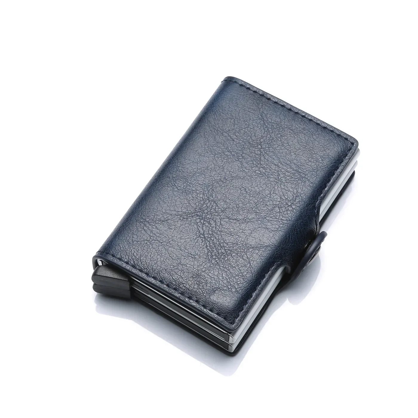 DoubleDeck 14 Cards Quick Pop-Up Access RFID Protection Mini Wallet - Image 28