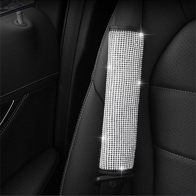 Rhinestones Crystal Car Steering Wheel Cover - Image 10