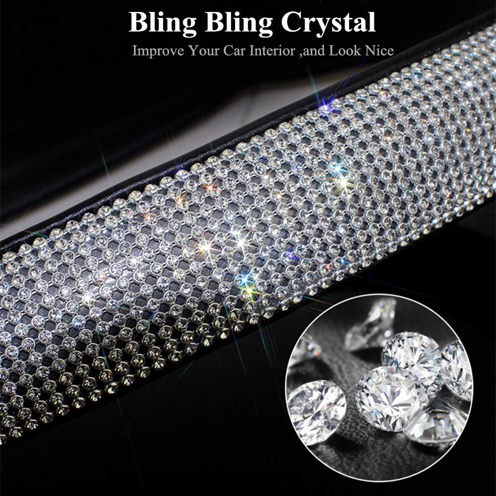 Rhinestones Crystal Car Steering Wheel Cover - Image 7