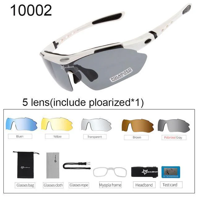 RockBros™ Unisex Outdoor Sporty Polarized Sunglasses set - Image 10