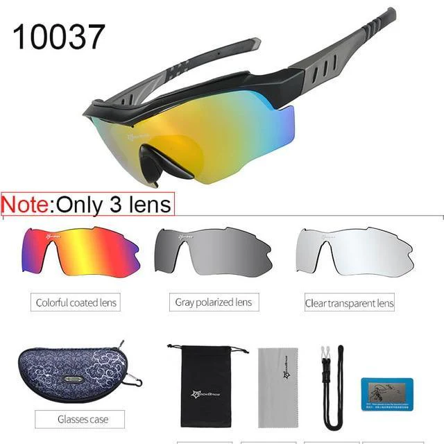 RockBros™ Unisex Outdoor Sporty Polarized Sunglasses set - Image 4