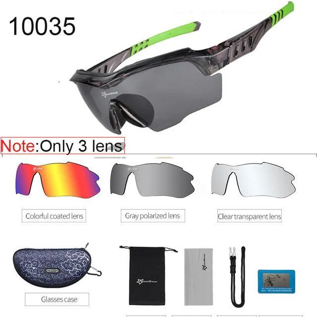 RockBros™ Unisex Outdoor Sporty Polarized Sunglasses set - Image 9