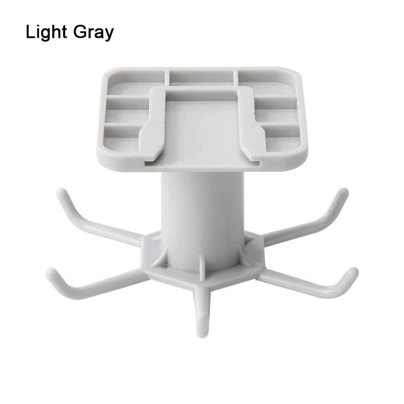 Rotating Stick-On Cabinet Utensil Hook Organizer - Image 2