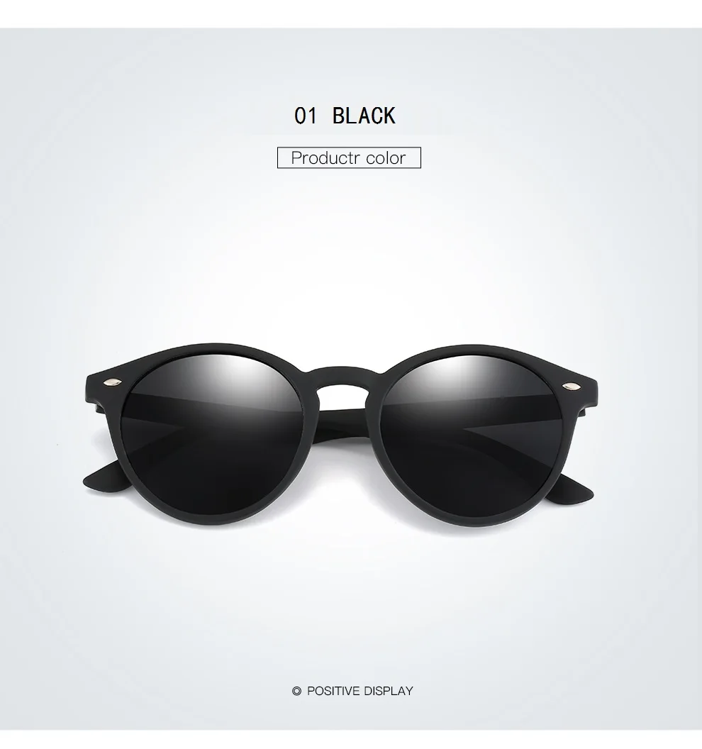RetroRound Designer Polarized Driving Sunglasses UV400 - Image 18