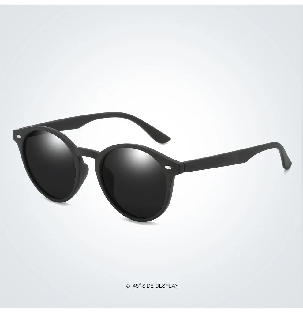 RetroRound Designer Polarized Driving Sunglasses UV400 - Image 19