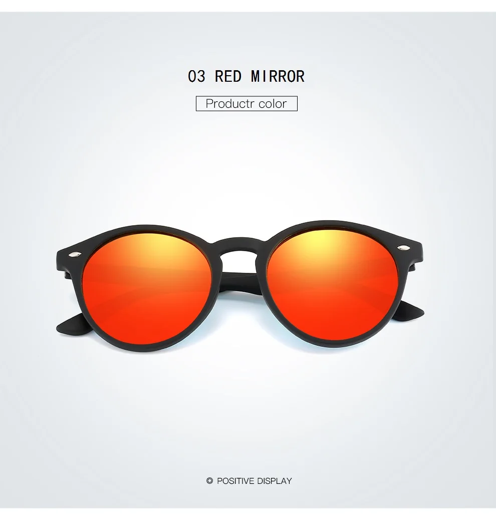 RetroRound Designer Polarized Driving Sunglasses UV400 - Image 22