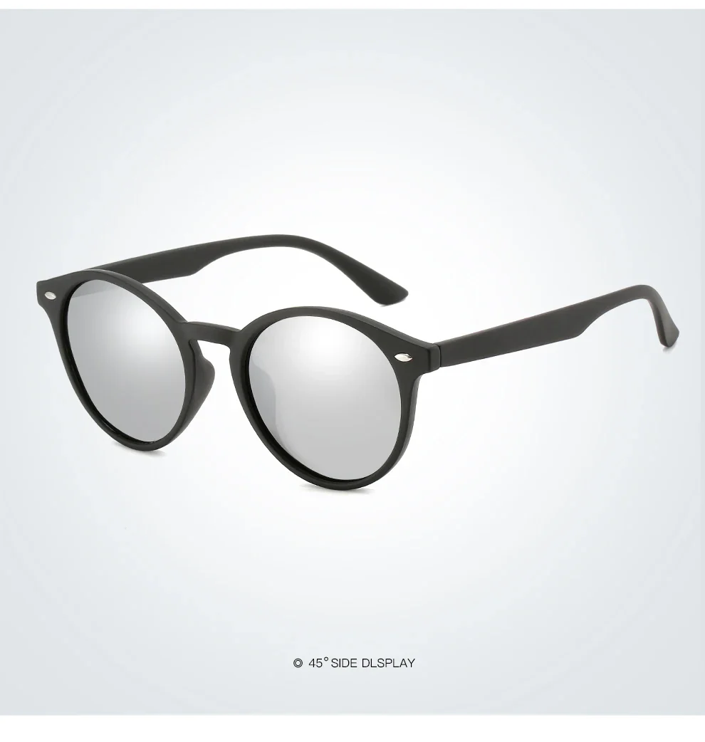 RetroRound Designer Polarized Driving Sunglasses UV400 - Image 25