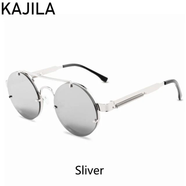 KAJILA™ Round Steampunk Sunglasses - Image 10