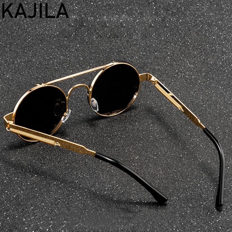 KAJILA™ Round Steampunk Sunglasses - Image 13